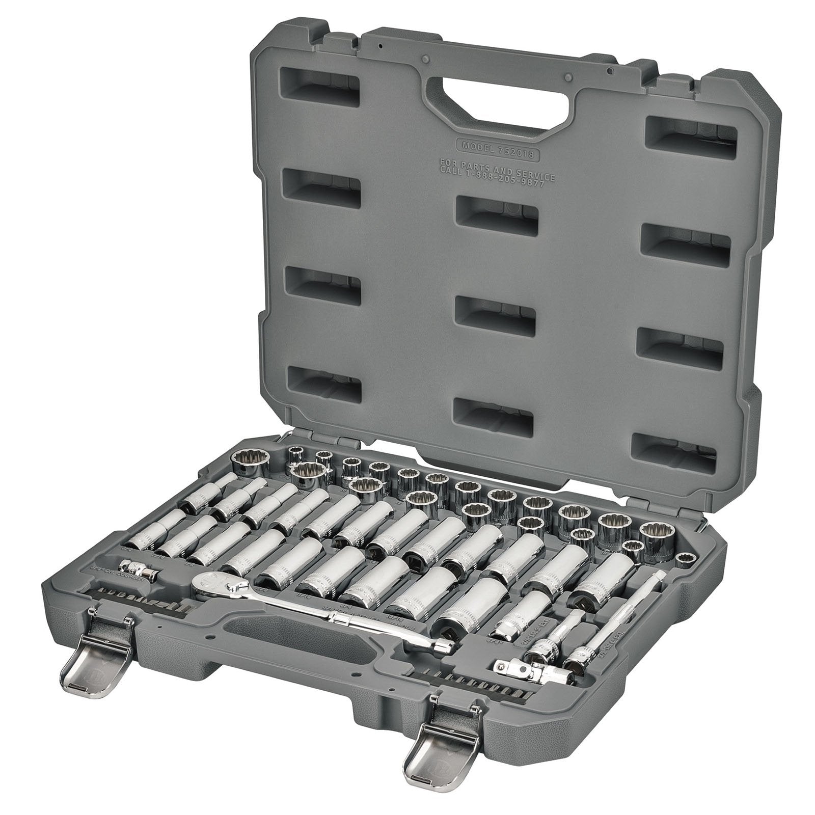 68 Pc. 3/8 in. Drive SAE/Metric Master Mechanics Tool Set