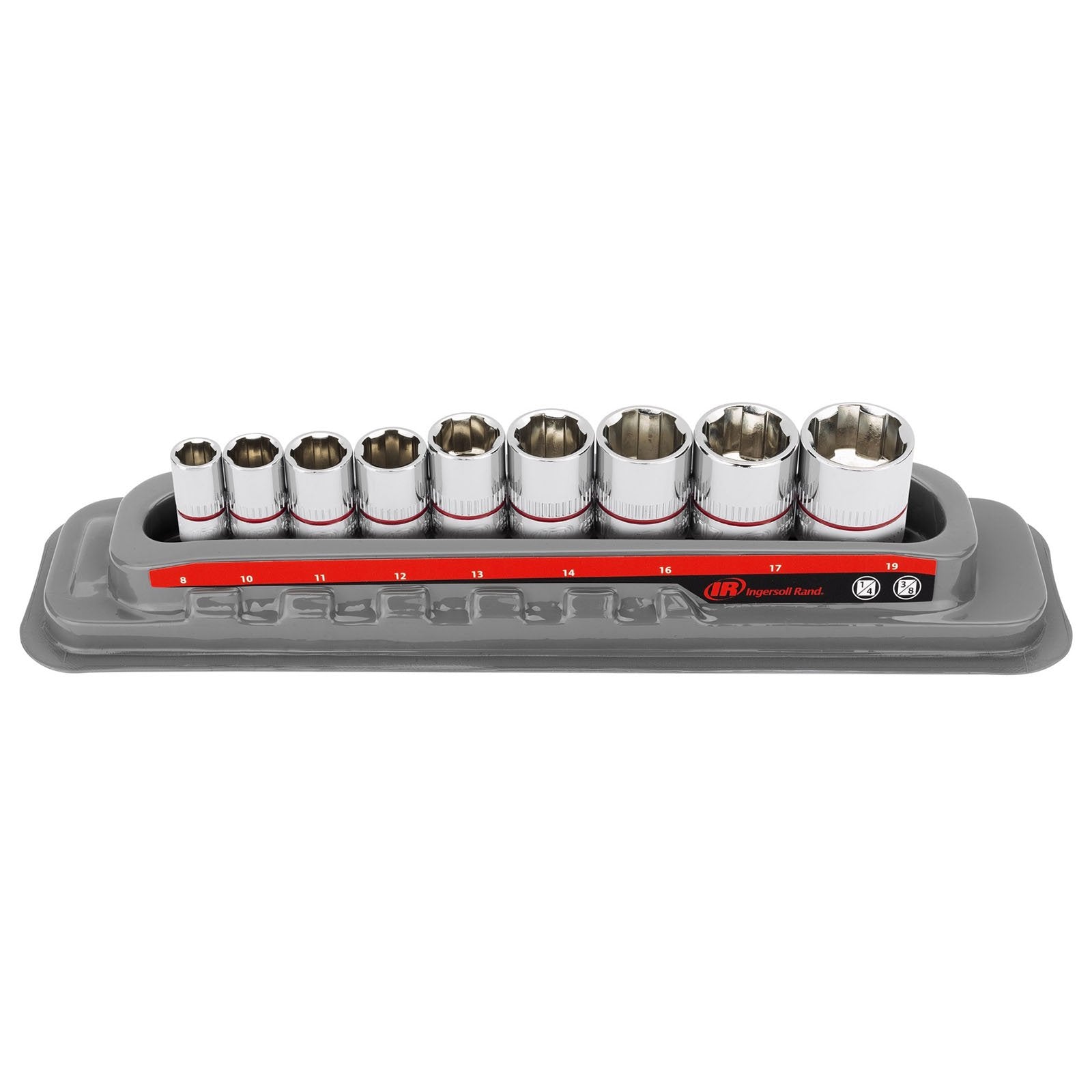 9 Pc. Tech Solutions Non-Slip Socket Set - Metric