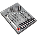 14 Piece Metric Reversible Ratcheting Wrench Set
