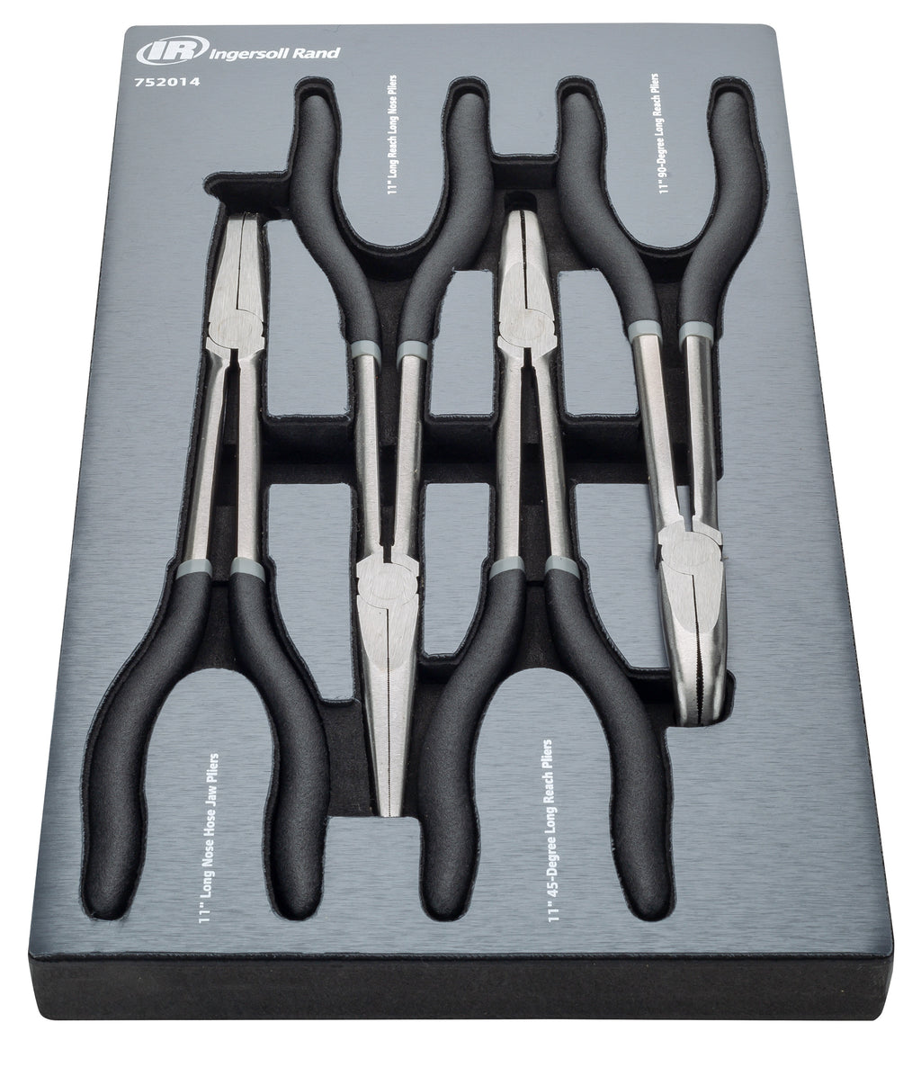 4 Piece Master Long Reach Pliers Set – Ingersoll Rand Hand Tools