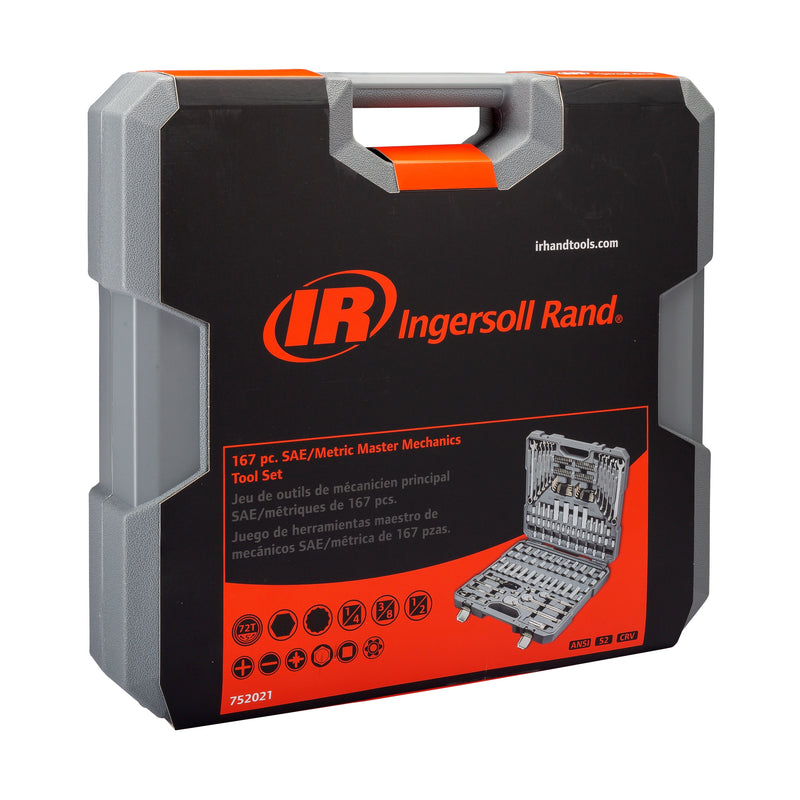 167 Pc. SAE/Metric Master Mechanics Tool Set