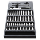 47 Pc. 1/4 in. Drive SAE/Metric Master Socket and Accessory Set