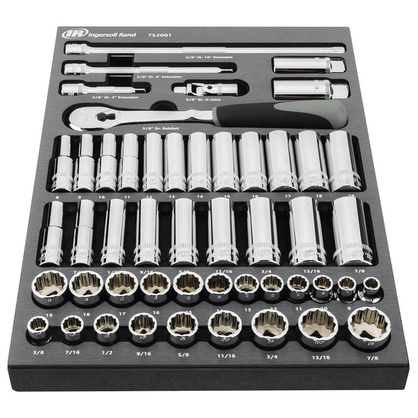 49 Pc. 3/8 in. Drive SAE/Metric Master Socket and Accessory Set