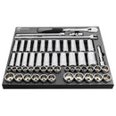 54 Pc. 1/2 in. Drive SAE/Metric Master Socket and Accessory Set
