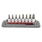 8 Pc. 3/8 in. Drive Hex Bit Socket Set - SAE