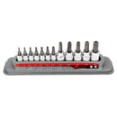 12 Pc. Tamper-Proof Torx Bit Socket Set