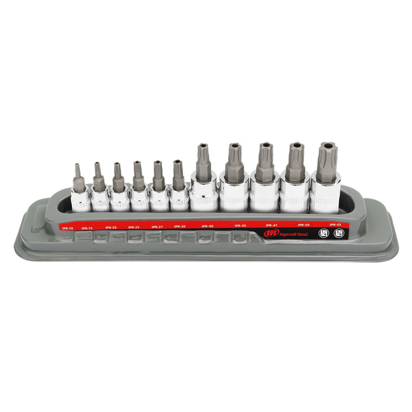 11 Pc. Tamper-Proof Torx Plus Bit Socket Set