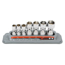 7 Pc. Universal Joint Socket Set - SAE 6 Pt.