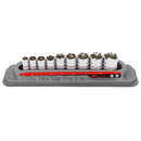 9 Pc. Tech Solutions Non-Slip Socket Set - Metric