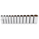 12 Pc. 1/2 in. Drive Deep Socket Set - Metric 6 Pt.