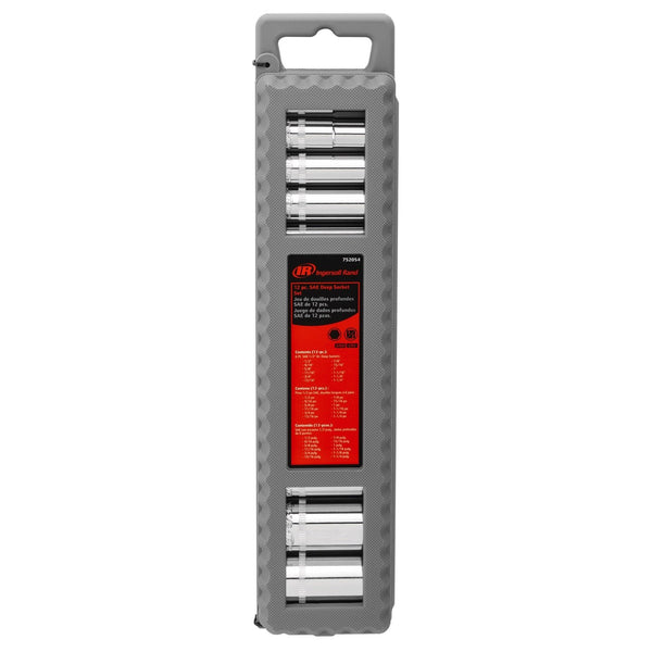 12 Pc. 1/2 in. Drive Deep Socket Set - SAE 6 Pt.