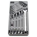 11 Pc. Long Pattern Combination Wrench Set - SAE